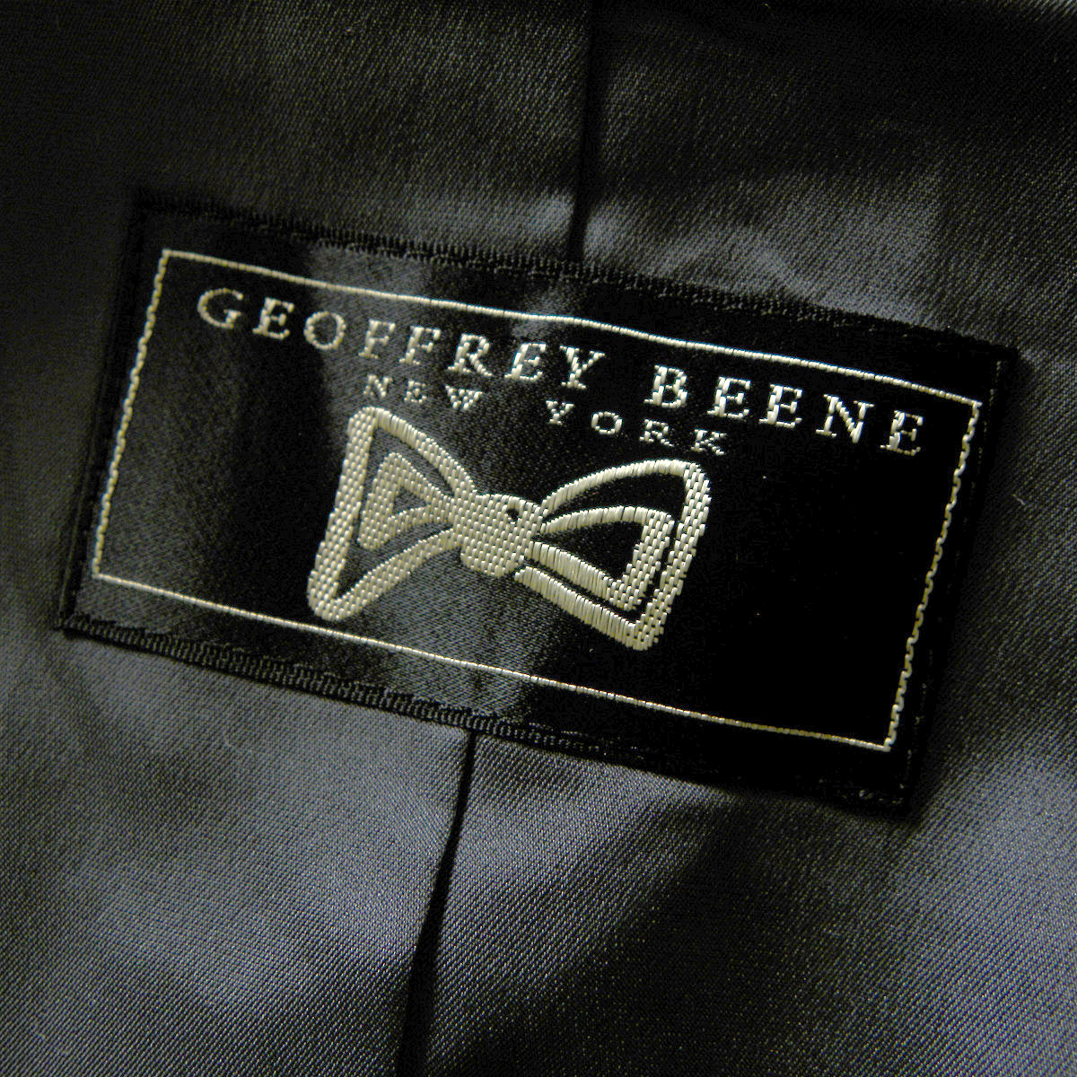 ジェフリービーン GEOFFREY BEENE NEW YORK アンゴラウールブレンド 千鳥格子柄ジャケット 総裏地 11号 ピンク×グレー l0208-6_画像5