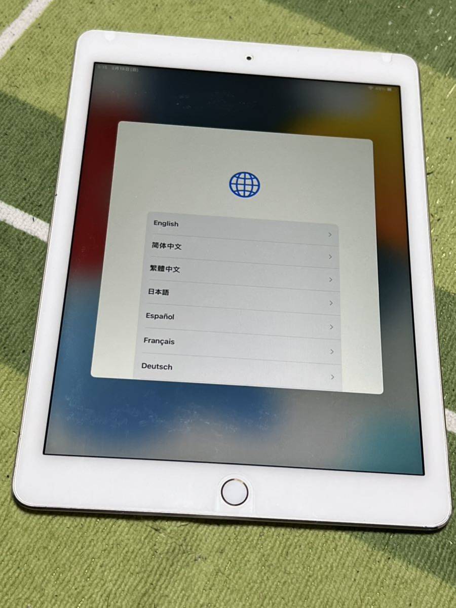 Apple iPad Air 2 ゴールド Wi-Fi +Cellular 部品取り　ジャンク_画像1