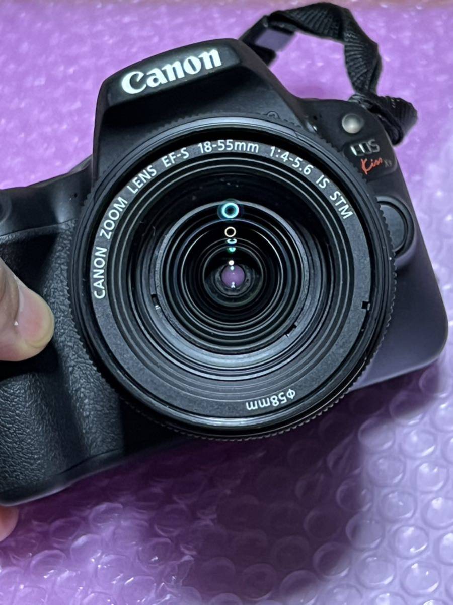 Canon キヤノン EOS Kiss X9 レンズキット デジタル一眼レフカメラ　レンズ＋充電器＋バッテリー＋SD カード16GB 超美品　動作品(US1)_画像5