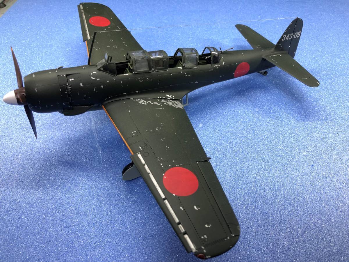 ハセガワ 1/48 中島 C6N1 艦上偵察機 彩雲 第343航空隊 ハセガワ 1/48 中島 C6N1 艦上偵察機 彩雲 第343航空隊