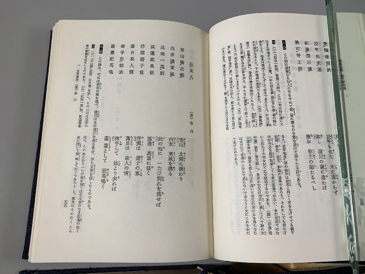 書籍■ 墨場必携　歴代絶句選・律詩選　2冊セット　藤原楚水 省心書房　■_画像4