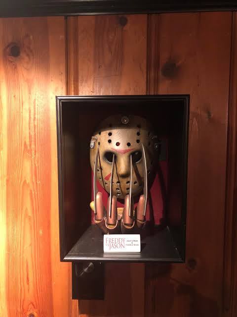  rare * NECAfretiVS Jayson glove & hockey mask Pro p replica decoration pcs attaching A Nightmare on Elm Street Friday the 13th neka absolute size 