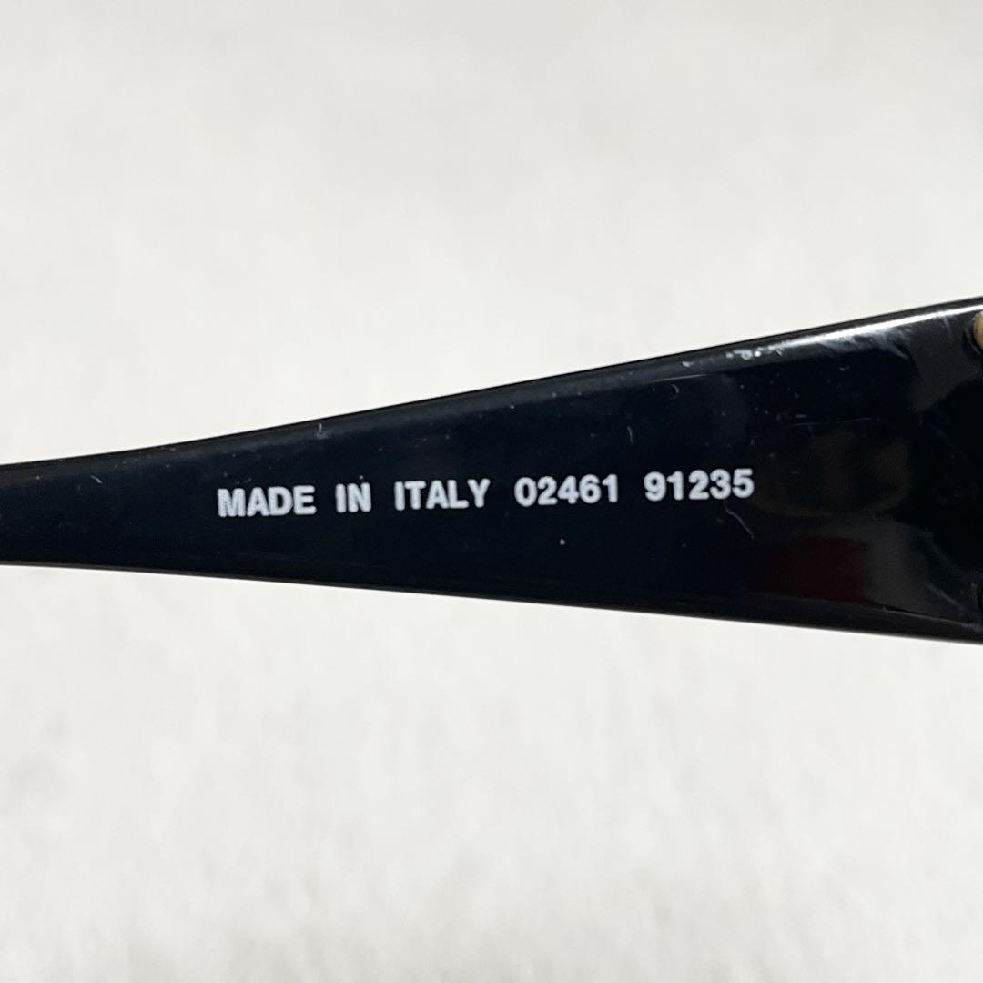 R-788 CHANEL シャネル サングラス メガネ 眼鏡 02461 91235 ココマーク 黒 ブラック 収納袋 ケース付き レディース スクエア_画像5