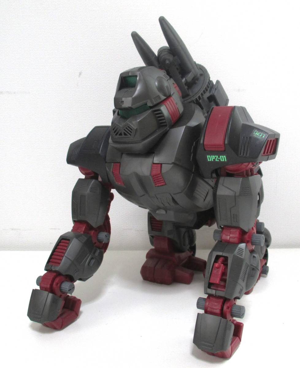 機獣新世紀ゾイド『EZ-015 アイアンコング（ゴリラ型）』ジャンク【ZOIDS】_両肩の装甲パーツが塗装されています