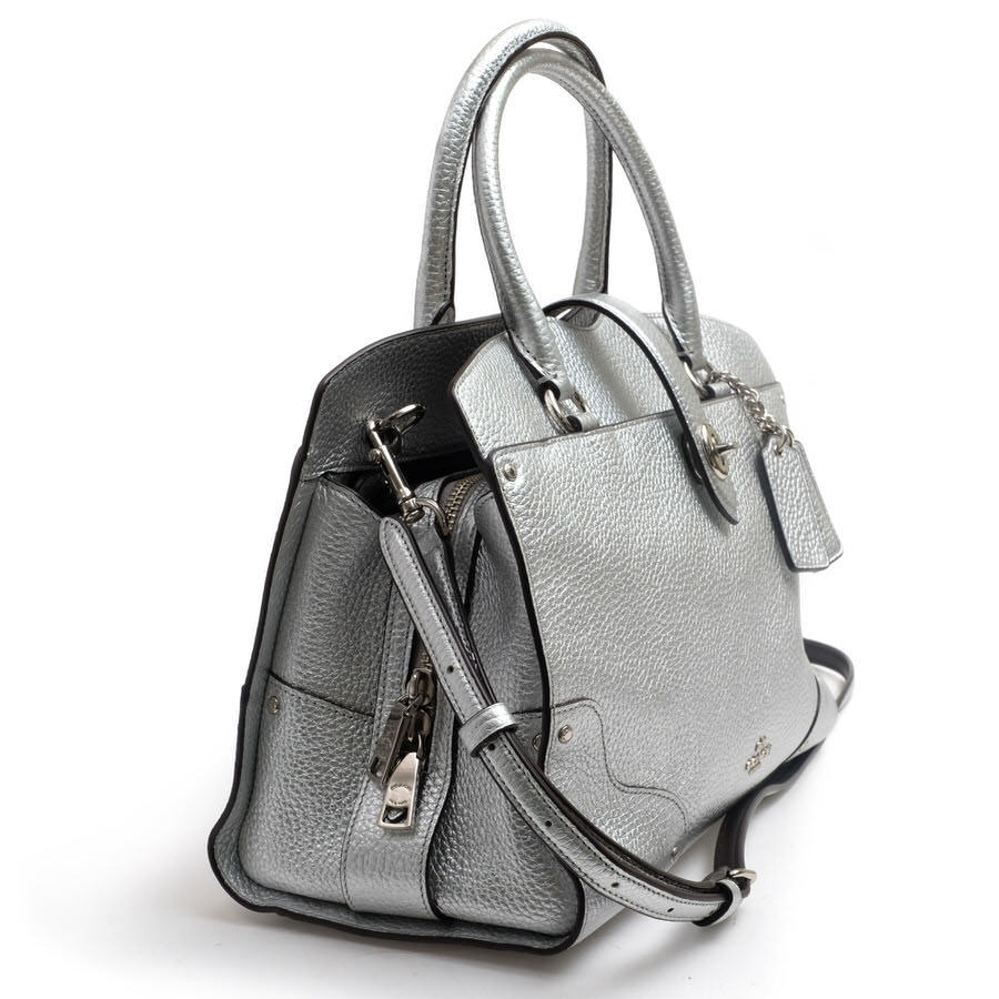 美品!定69120円!COACH コーチ ハンドバッグ 37575 マーサー サッチェル