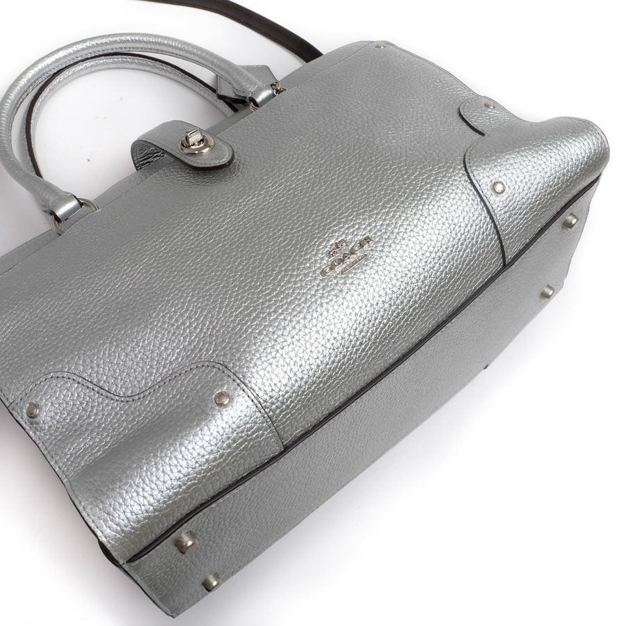 美品!定69120円!COACH コーチ ハンドバッグ 37575 マーサー サッチェル