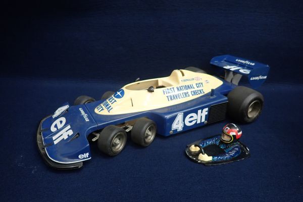 ▼TYRRELL P34 6WHEELER 1/10スケール ホビーラジコン▼タイレル/6ホイール/TAMIYA？_画像1