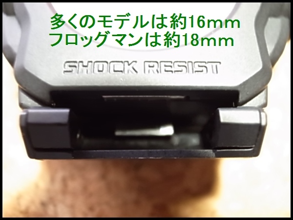 送料無料 カシオ G-ショック適合 汎用 太軸バネ棒 4本セット casio G-shockの画像2