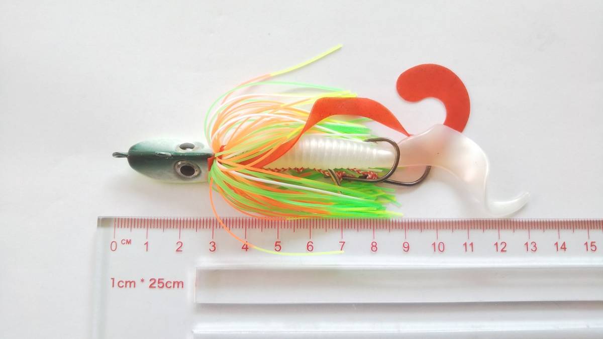 鯛ラバ　タイラバ　20g超　固定式　4色セット　マダイ　ヒラメ　マゴチ　根魚　ロックフィッシュ　ハタ　ソイ　クエ　メバル_画像4