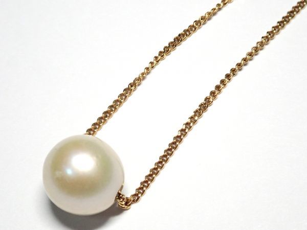 109.K18 パール ネックレス Pearl Necklace 40.5cm 2.5g