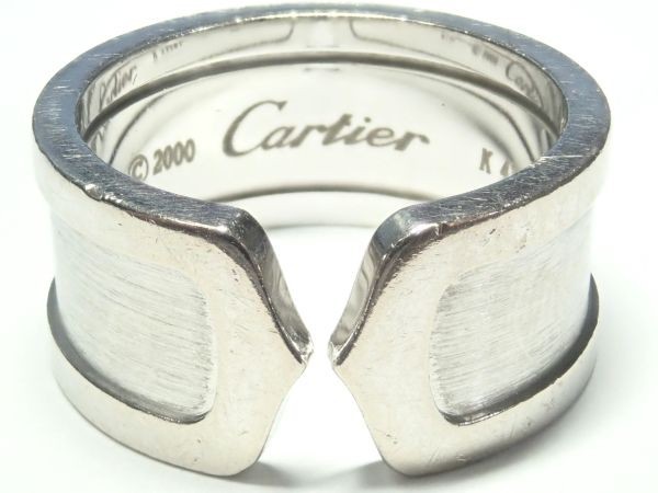 826.カルティエ Cartier 750 C2リング C2 Ring #56 13.5g