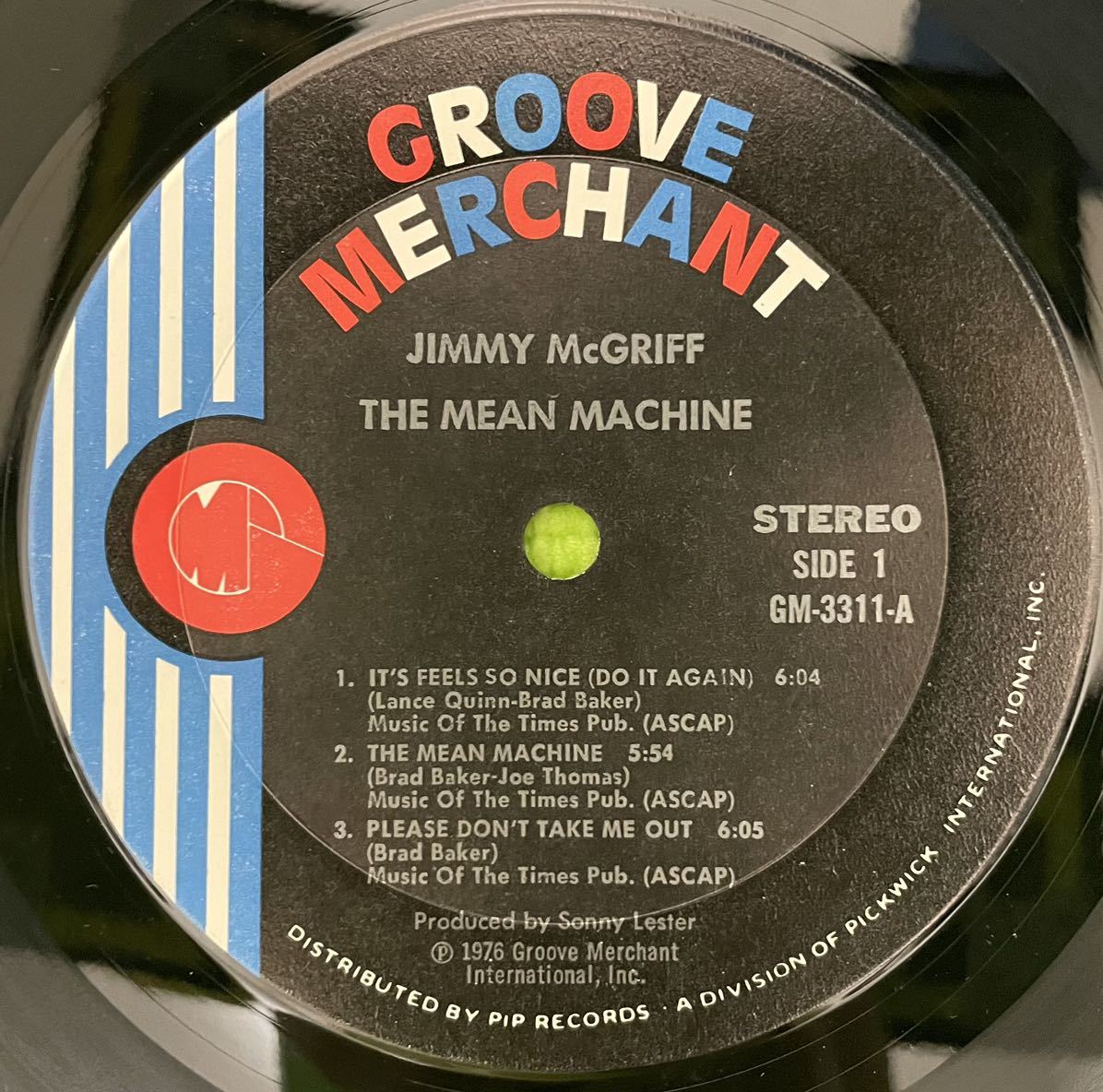 Jazz sampling raregroove record ジャズ　サンプリング　レアグルーブ　レコード　JIMMY MCGRIFF / THE MEAN MACHINE (LP) 1976_画像4