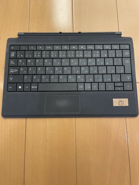 黒⑮サーフェス キーボード／Microsoft surface／Model:1561 Surface RT、Surface Pro、Surface 2、Surface Pro 2_画像1