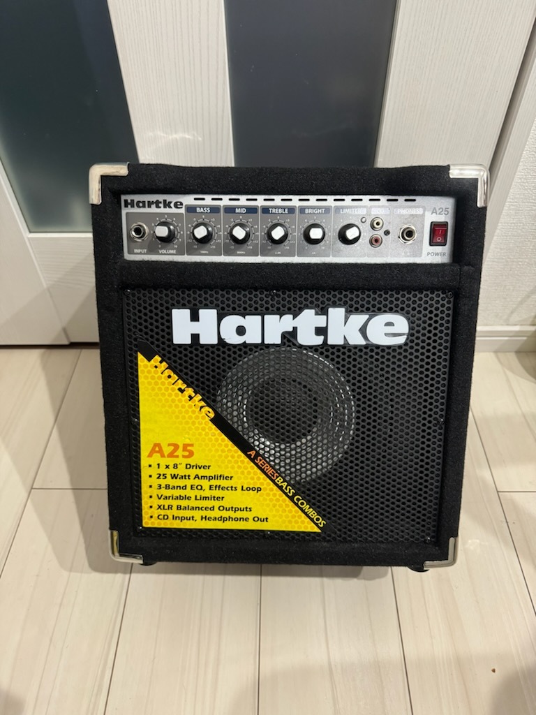 HARTKE A25 BASS COMBO動作確認＋メンテナンス済み（ZOOM正規品）⑤の画像1