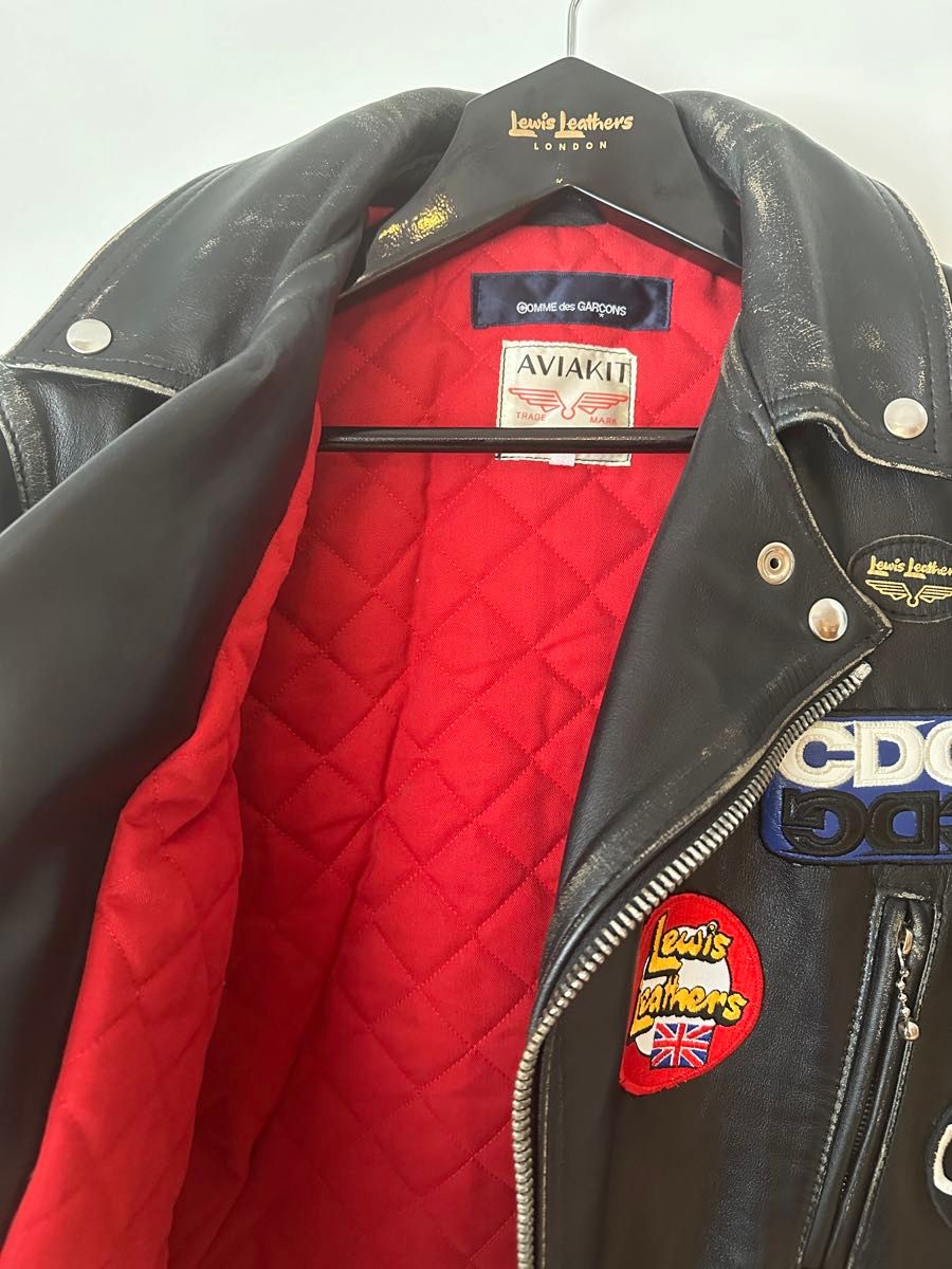 COMME des GARCONS × ルイスレザー ライダースジャケット 42 COMME des GARCONS × ルイスレザー ライダースジャケット 42