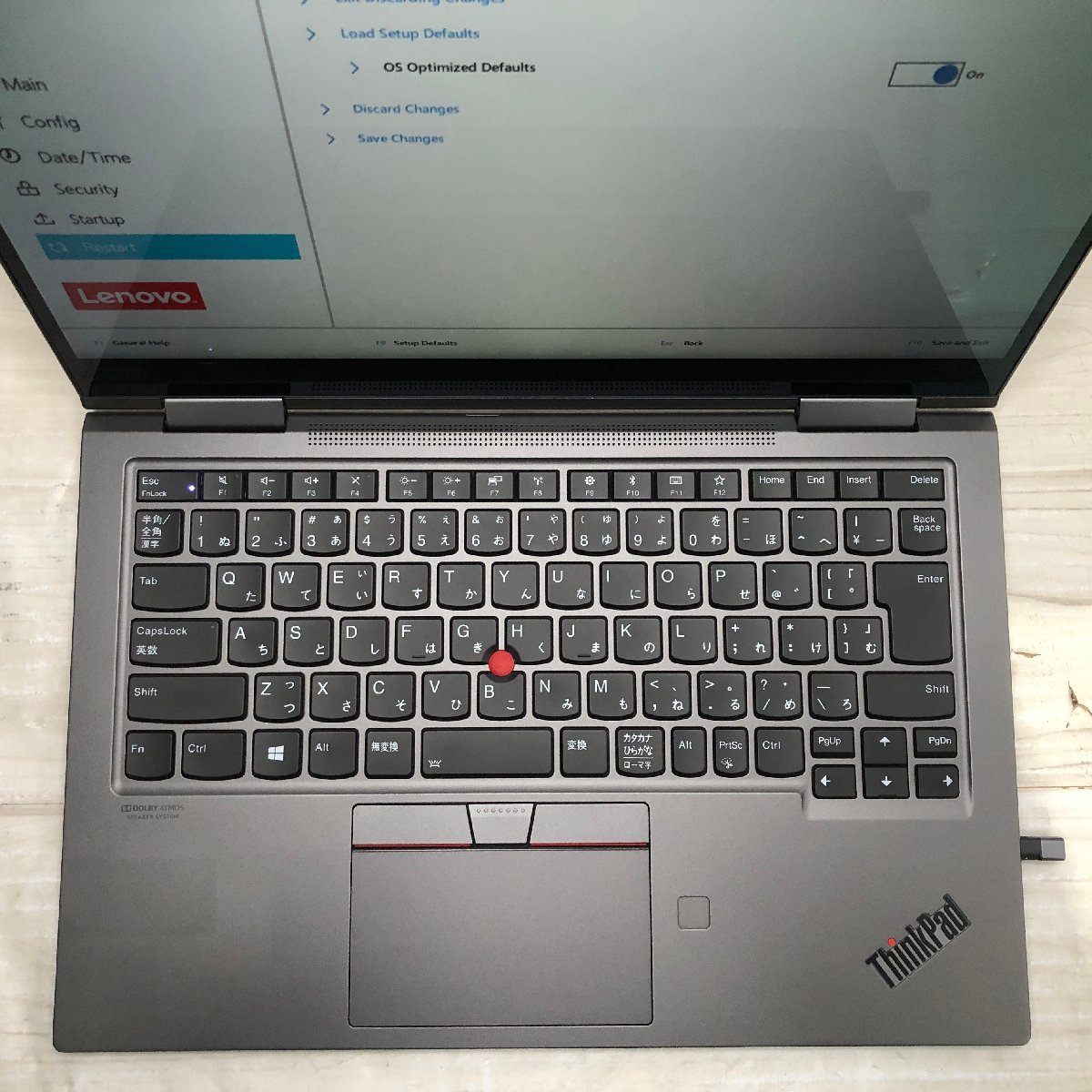 Lenovo ThinkPad X1 Yoga 20QG-S1T20U Core i7 8665U 1.90GHz/16GB/512GB(NVMe) 〔A0318〕_画像3