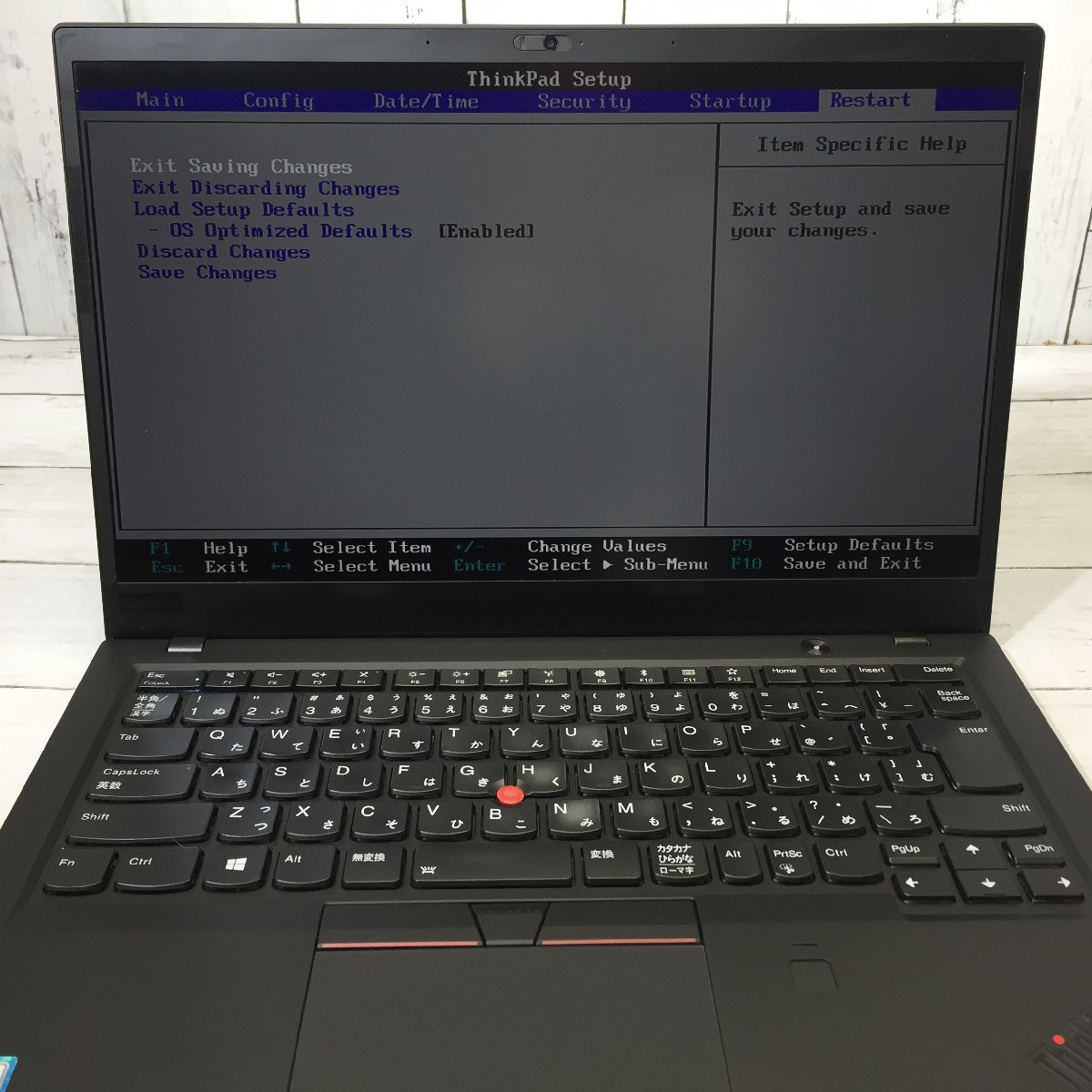Lenovo ThinkPad X1 Carbon 20KG-SA3W00 Core i7 8550U 1.80GHz/16GB/256GB(SSD) 〔B0404〕_画像4