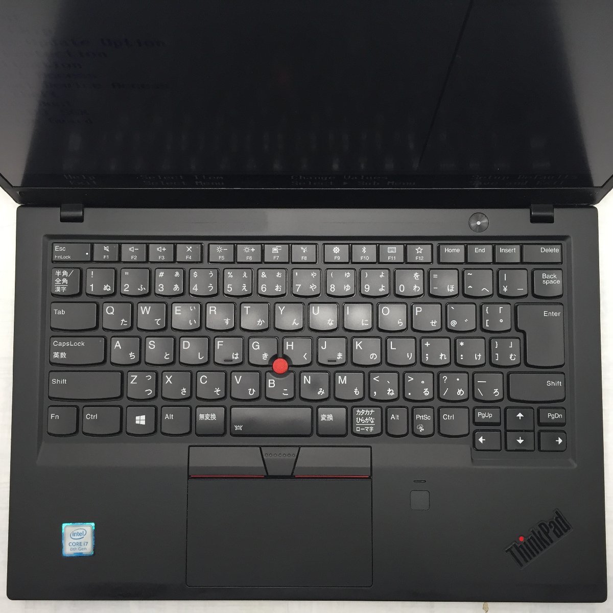 Lenovo ThinkPad X1 Carbon 20KG-S4WF00 Core i7 8550U 1.80GHz/16GB/250GB(NVMe) 〔B0428〕_画像3