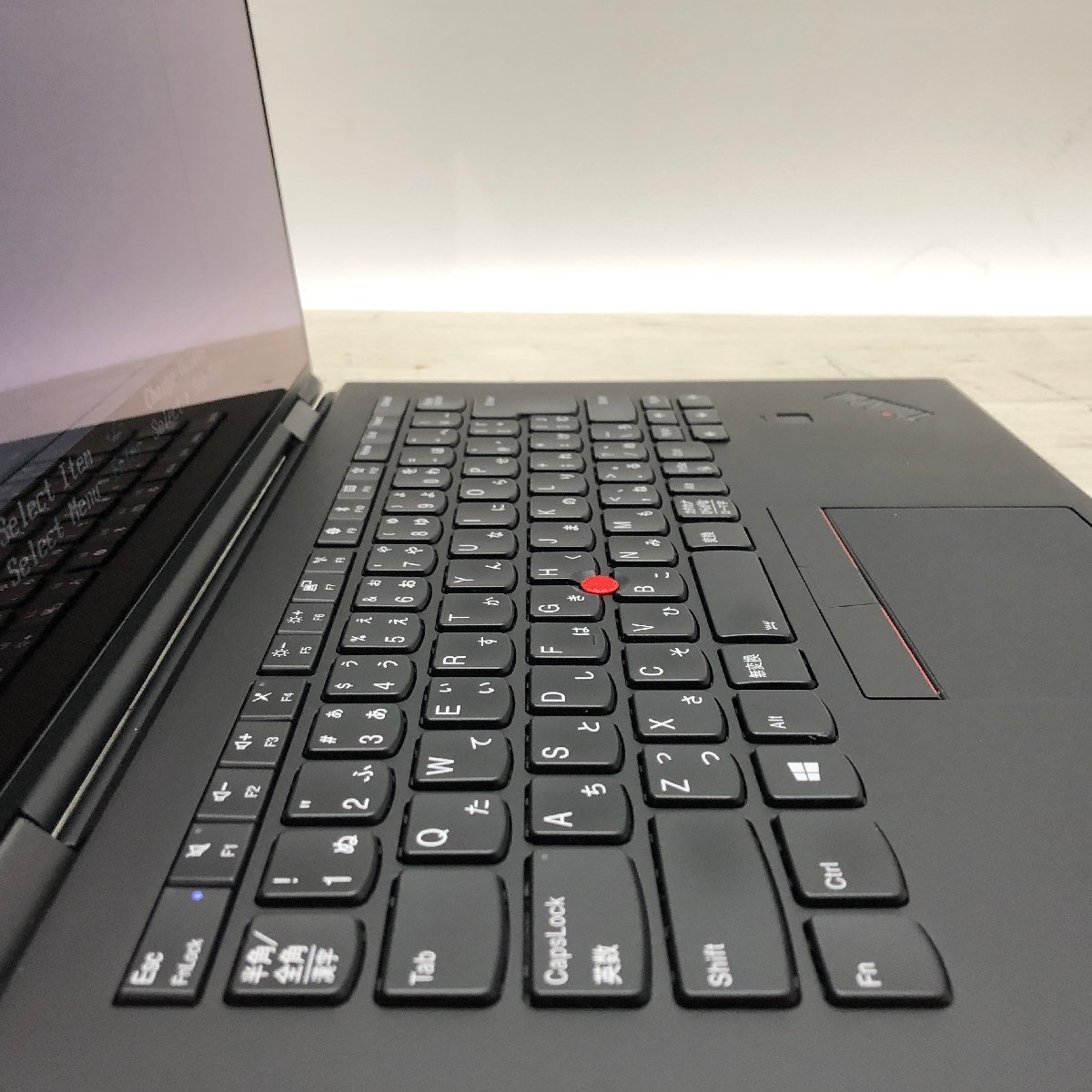Lenovo ThinkPad X1 Yoga 20LE-S3482L Core i7 8650U 1.90GHz/16GB/512GB(NVMe) 〔A0509〕_画像4