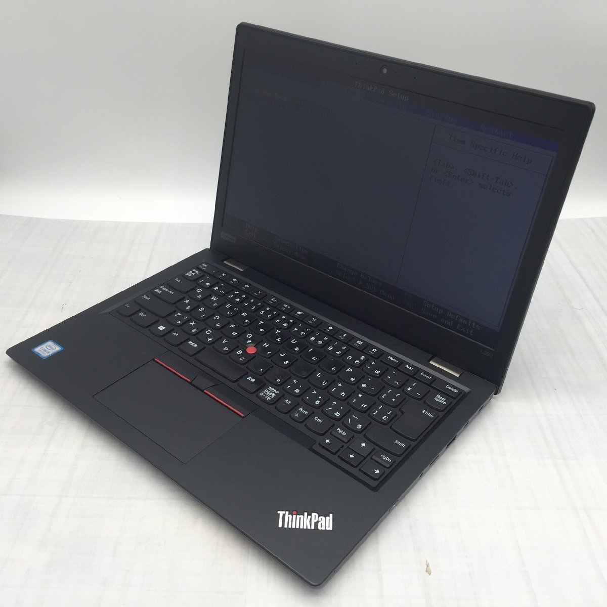 Lenovo ThinkPad L390 20NS-S2H500 Core i5 8265U 1.60GHz/16GB/256GB(SSD) 〔B0601〕_画像1