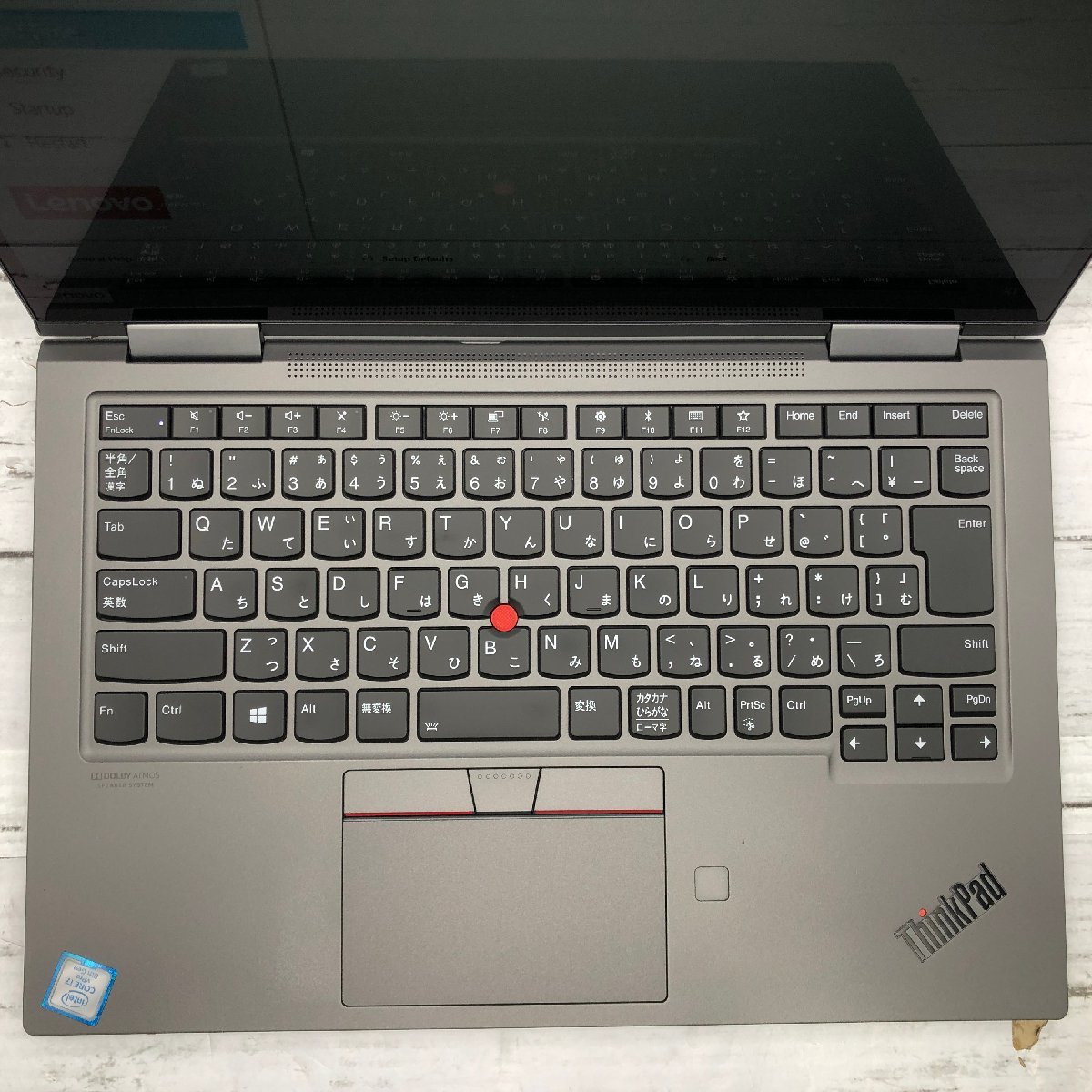 Lenovo ThinkPad X1 Yoga 20QG-S1T20U Core i7 8665U 1.90GHz/16GB/512GB(NVMe) 〔B0330〕_画像3