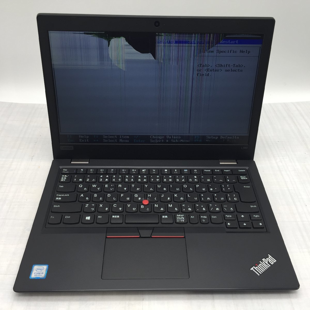 【難あり】 Lenovo ThinkPad L390 20NS-S2H500 Core i5 8265U 1.60GHz/16GB/256GB(SSD) 〔B0604〕_画像2