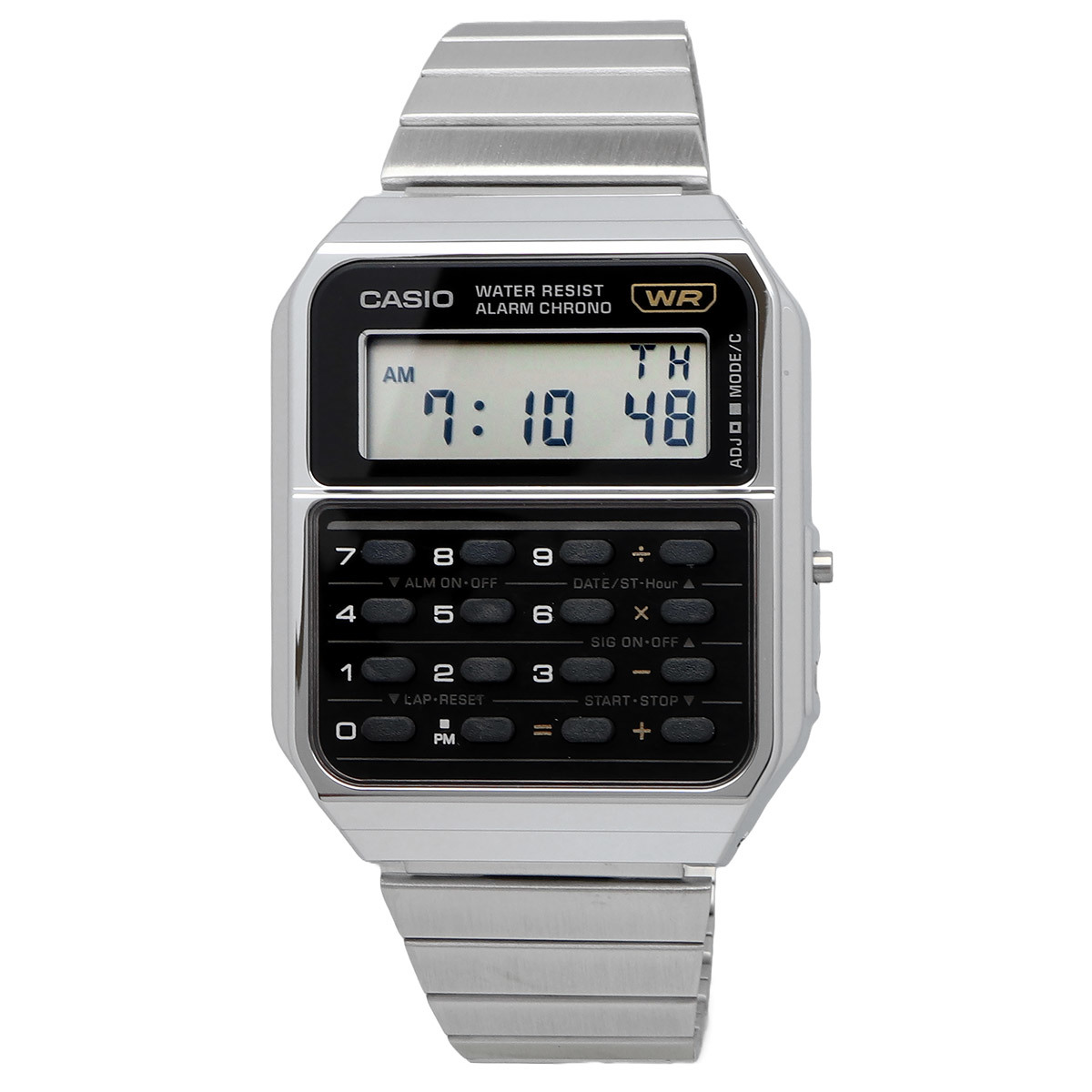 CASIO カシオ 腕時計 メンズ レディース チープカシオ チプカシ 海外モデル 電卓 カリキュレーター デジタル CA-500WE-1A_画像3