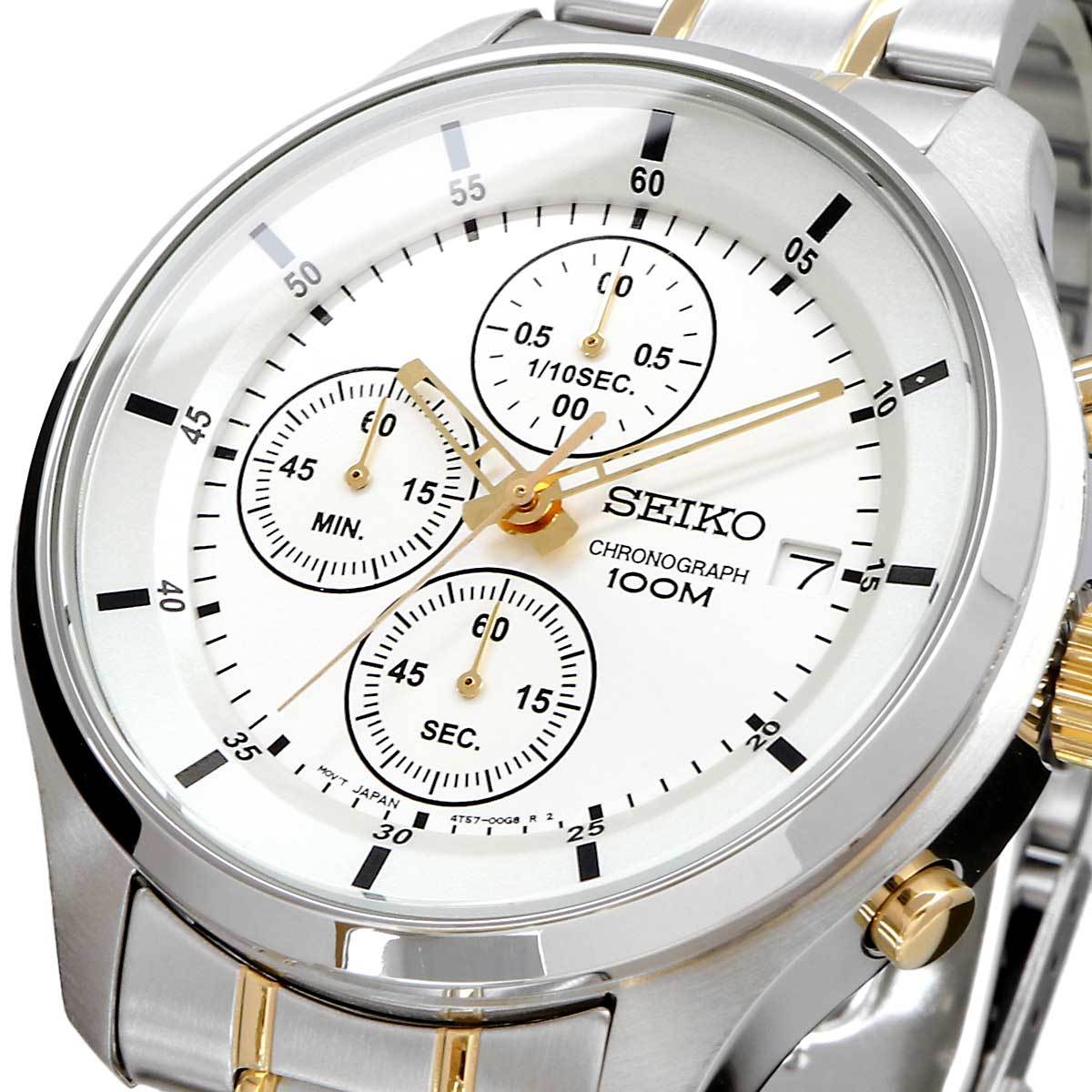 SEIKO セイコー 腕時計 メンズ 海外モデル クォーツ クロノグラフ SKS541P1