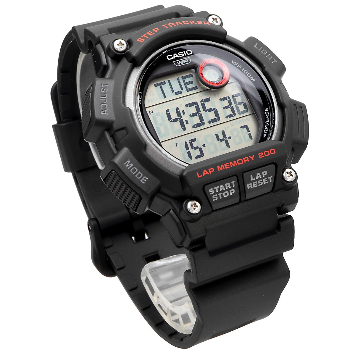 CASIO カシオ 腕時計 メンズ チープカシオ チプカシ 海外モデル 歩数計 ステップトラッカー WS-2100H-1AV_画像4