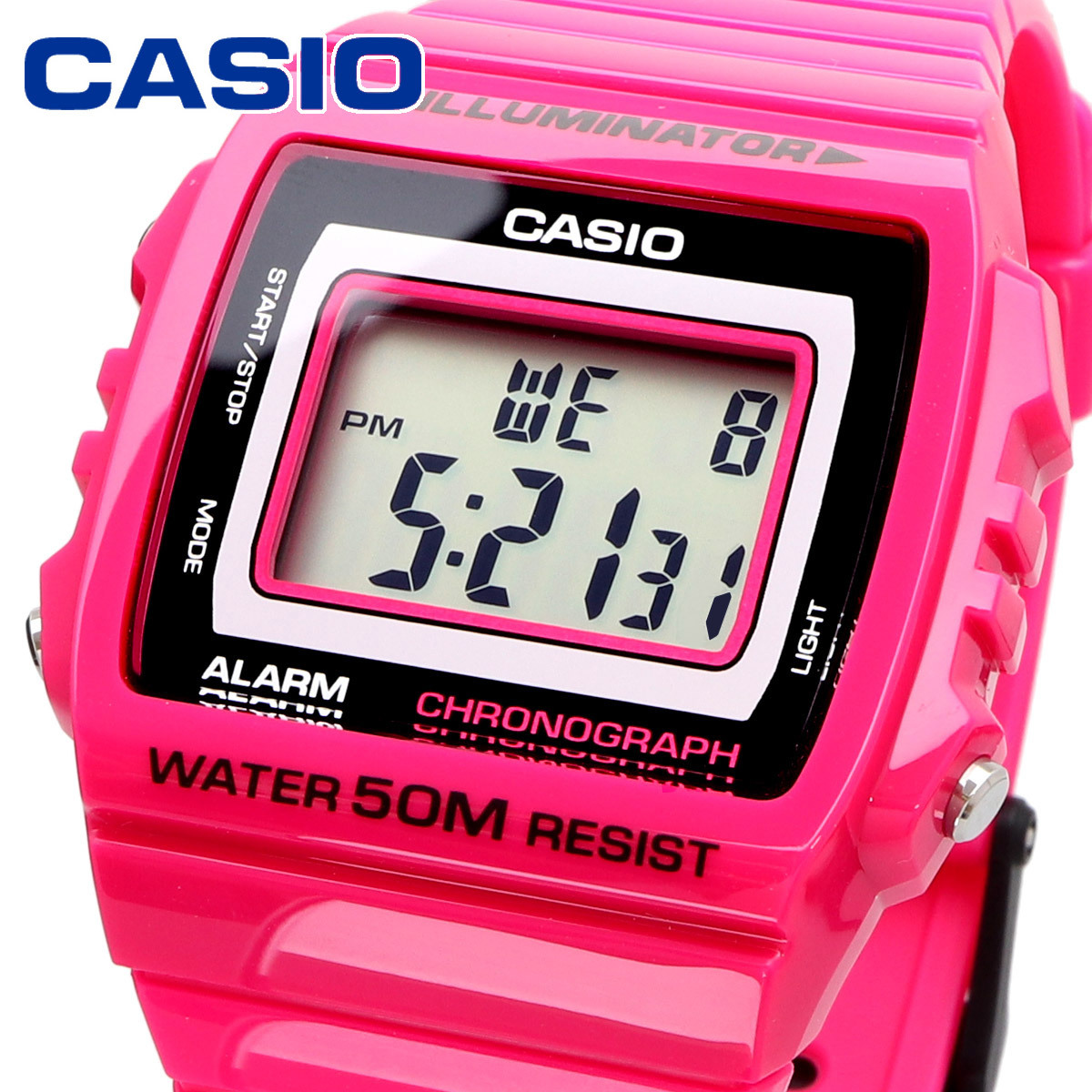 CASIO カシオ 腕時計 メンズ レディース チープカシオ チプカシ 海外モデル デジタル W-215H-4AV_画像1