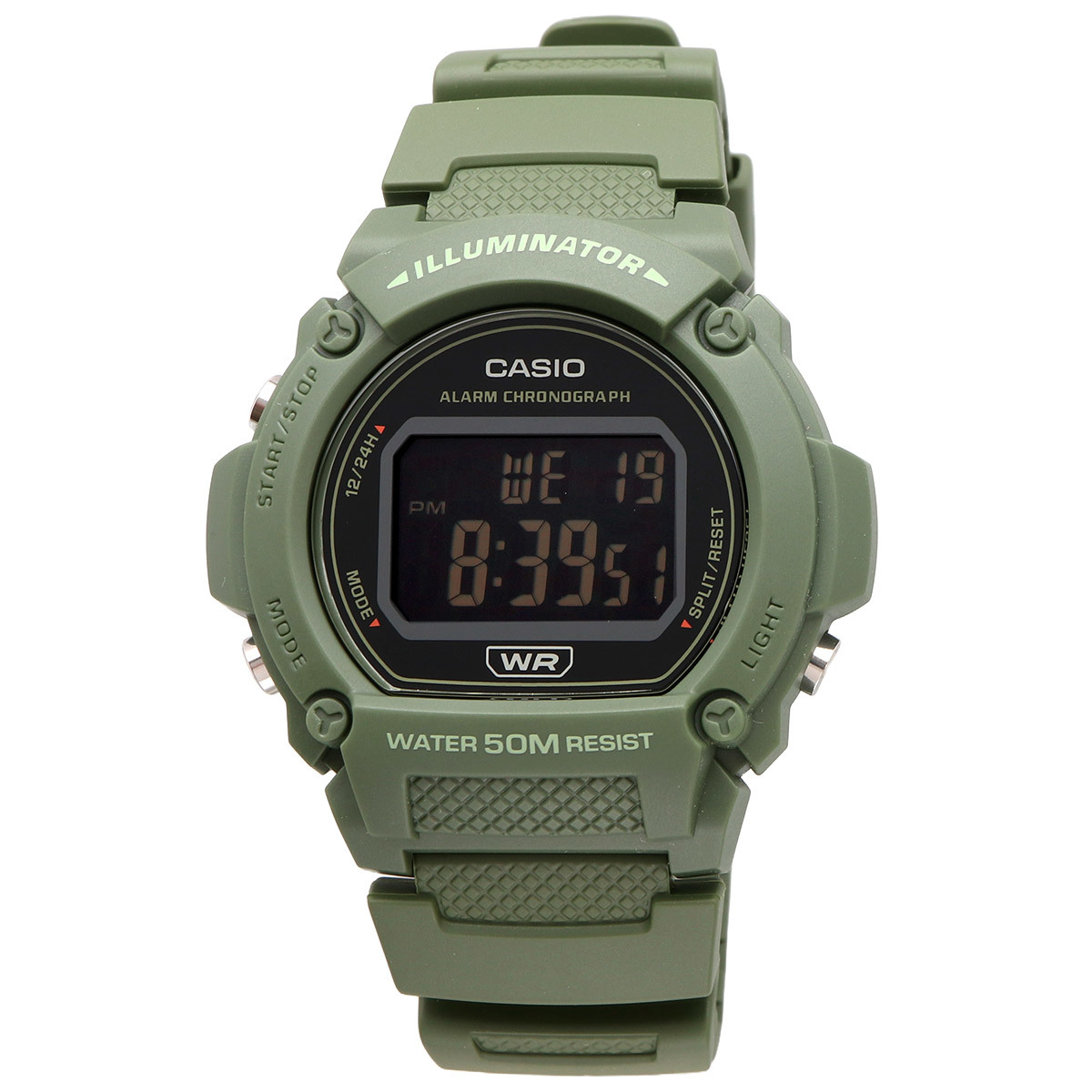 CASIO カシオ 腕時計 メンズ チープカシオ チプカシ 海外モデル デジタル W-219HC-3BV_画像2