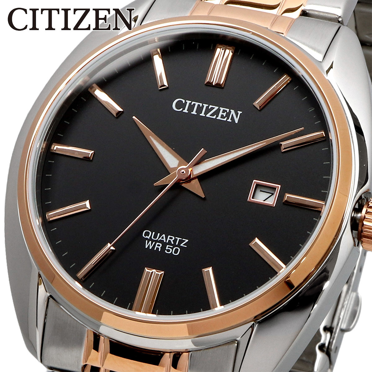 CITIZEN シチズン 腕時計 メンズ 海外モデル クォーツ ビジネス カジュアル BI5104-57E_画像1