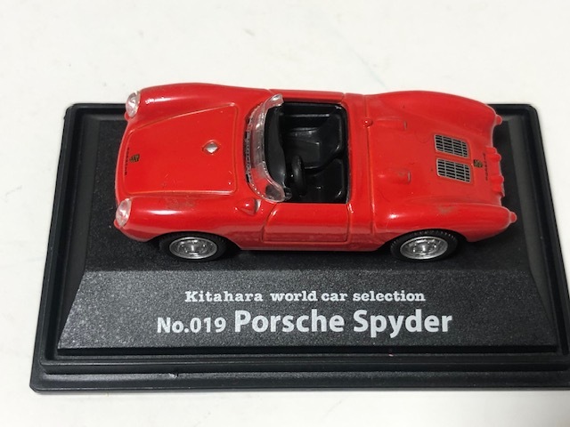 北原照久セレクション kitahara world car selection 1/72 SCALE No.019 Porsche Spyder ポルシェ スパイダー_画像2