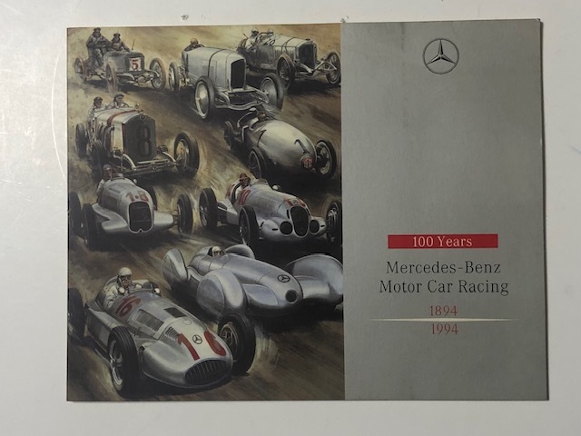 メルセデスベンツ レース １００年史 ベンツミュージアム 1894-1994 _画像1