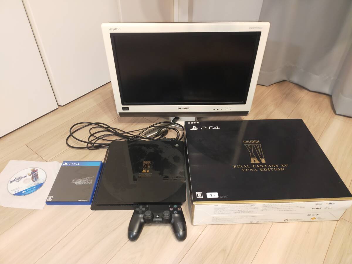 Yahoo!オークション - 【PS4本体&ソフト&20インテテレビセット】PS4 FF...