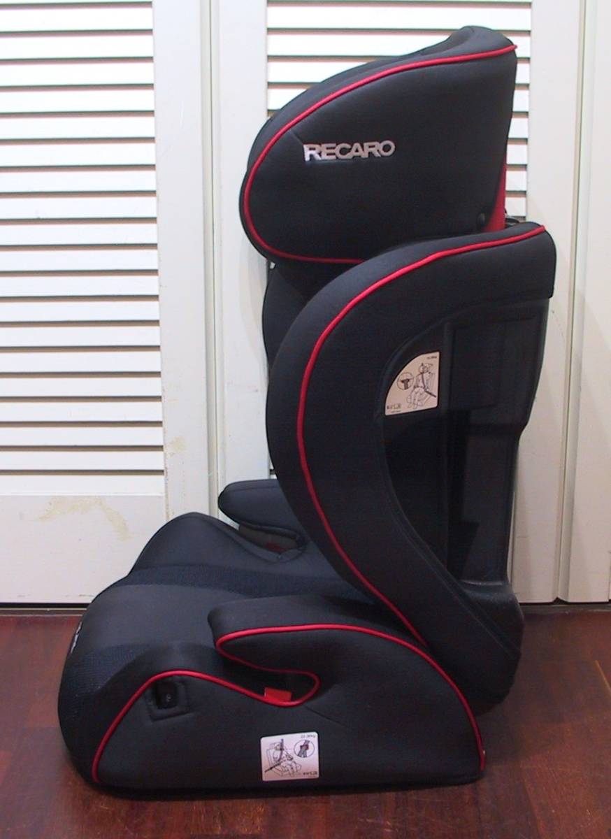 RECARO Start J3 レカロ スタート ジェイスリー シュヴァルツ チャイルドシート/ジュニアシート　3歳～12歳 本体分解清掃済 美品_画像2