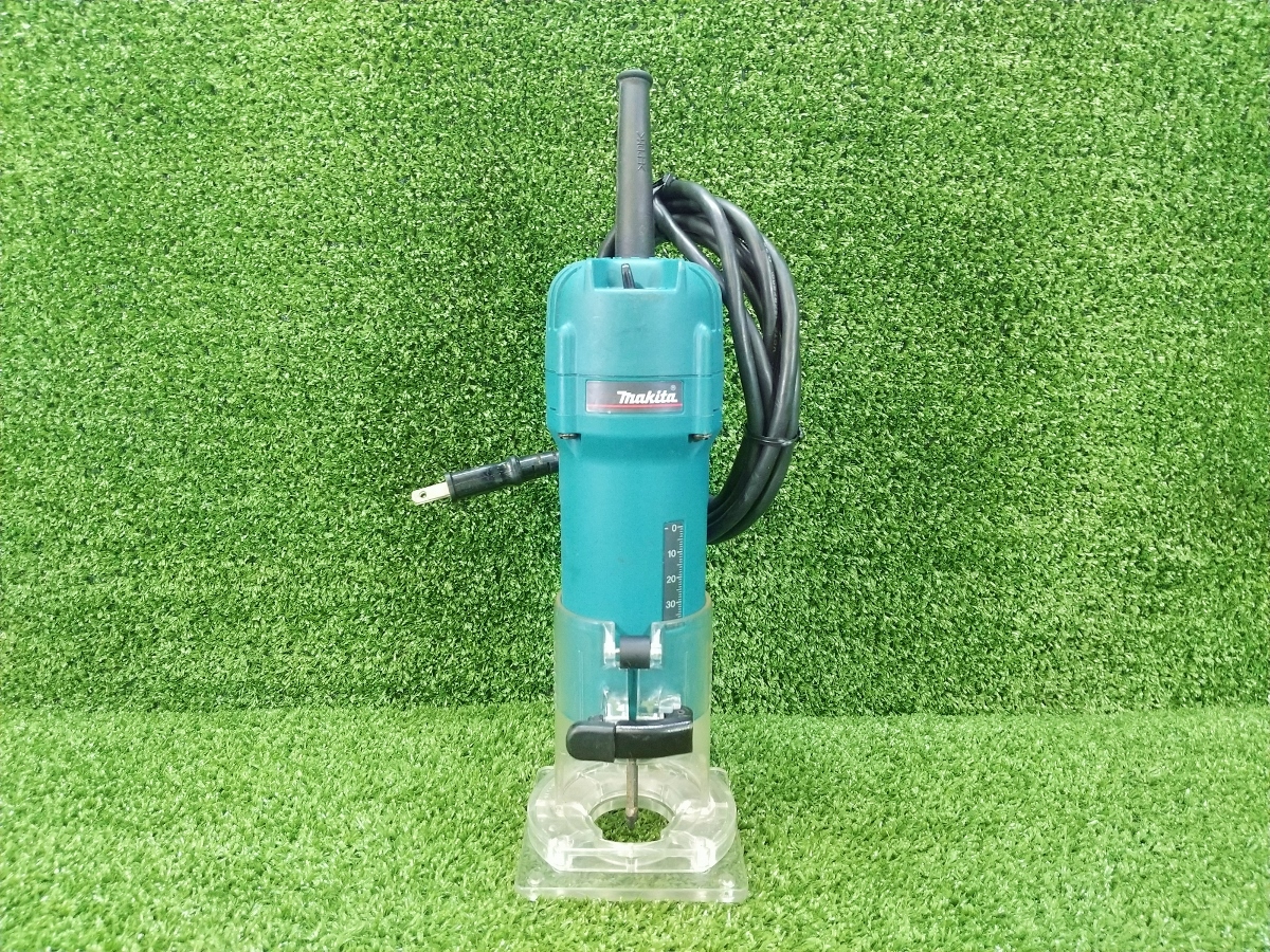 中古 makita マキタ 6mm トリマ 3707F_画像1