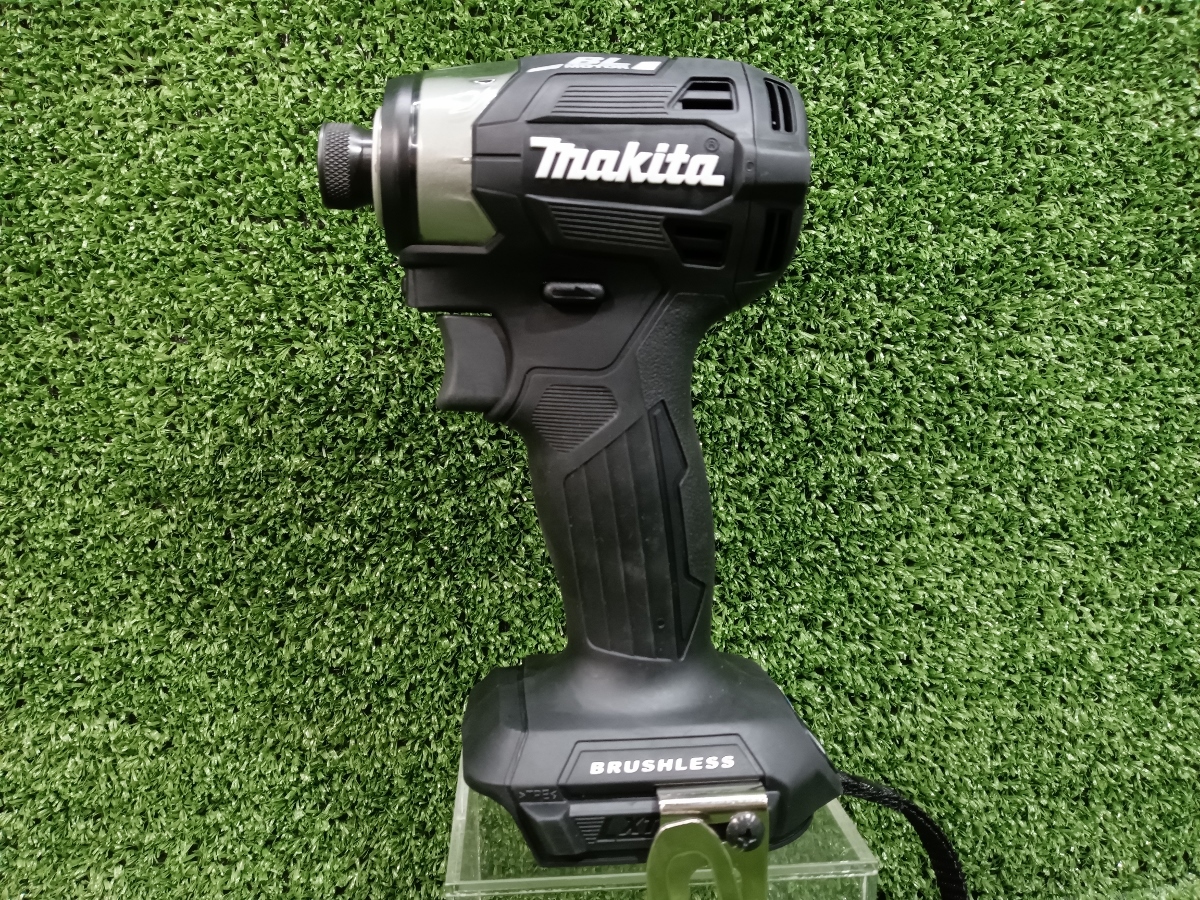 未使用 makita マキタ 18V 充電式 インパクトドライバー ブラック 黒 TD173DZB