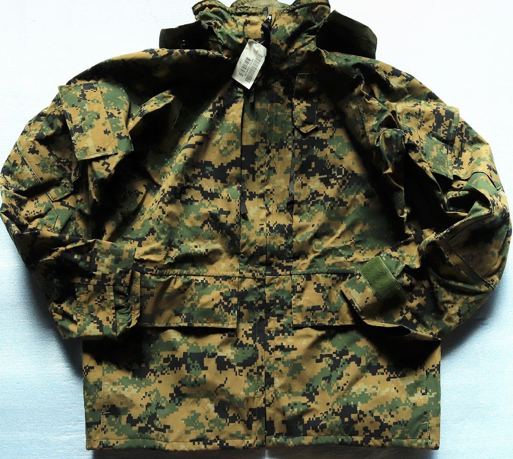 ★米軍実物USMC APECS ウッドランドマーパットゴアテックスジャケット S/XS 新品 パーカー goretex スモール エキストラ ショート ecwcs 12_画像1