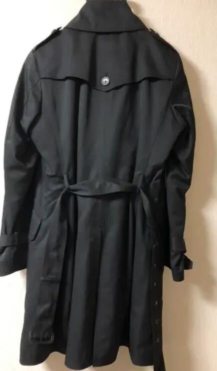 25,000円　メンズS　HILTON　ヒルトンタイム メンズ ビジネスコート　セミスミリサイズ 洋服の青山 ブラック_画像3