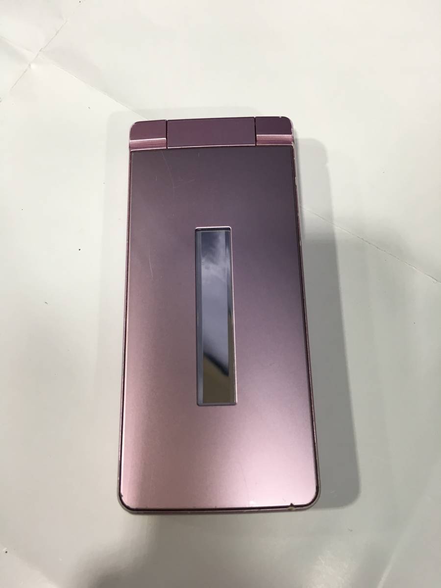 ◆◇SHARP ガラケー AQUOS SH-02L ピンク 本体のみ :携N4239-278ネ◇◆_画像1