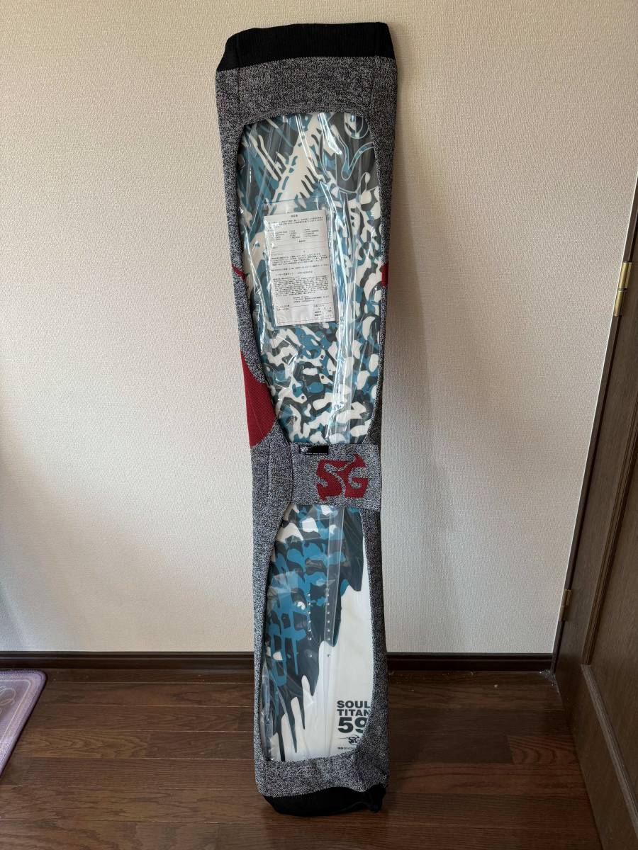 SG SNOWBOARDS SOUL TITAN 159 SGスノーボード　SOUL チタン　159 新品　送料込み_画像4