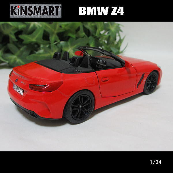 1/34 BMW Z4(レッド/オープントップ)/KINSMART/ダイキャストミニカーの画像4