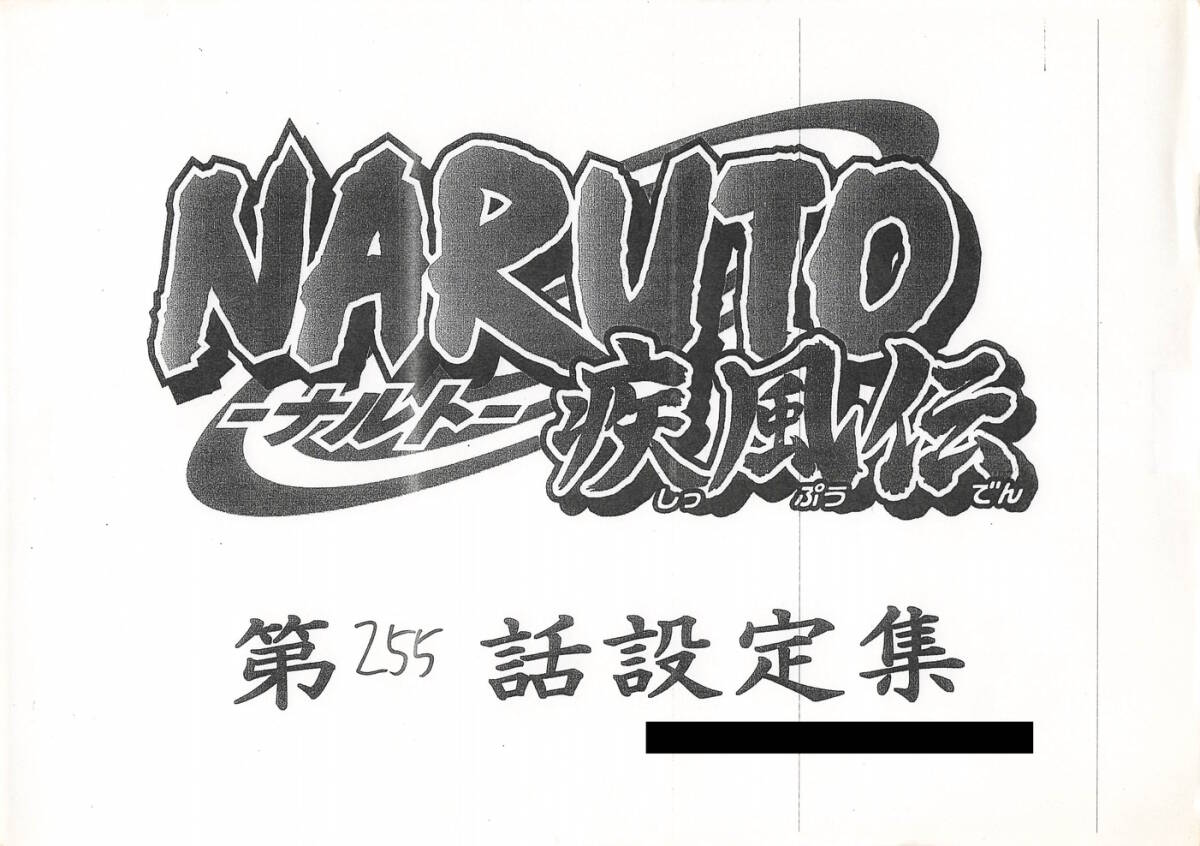 NARUTO-ナルト- 疾風伝 設定資料_画像1