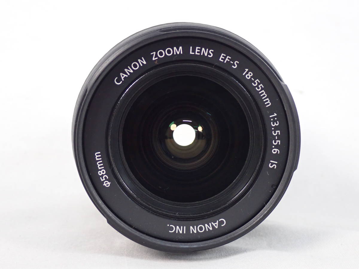 Canon キャノン EOS KissX3 EF-S 55-250mm 1:4-5.6 IS Φ58mm EF-S 18-55mm 1:3.5-5.6 デジタル 一眼レフ カメラ レンズ シャッター確認済_画像6