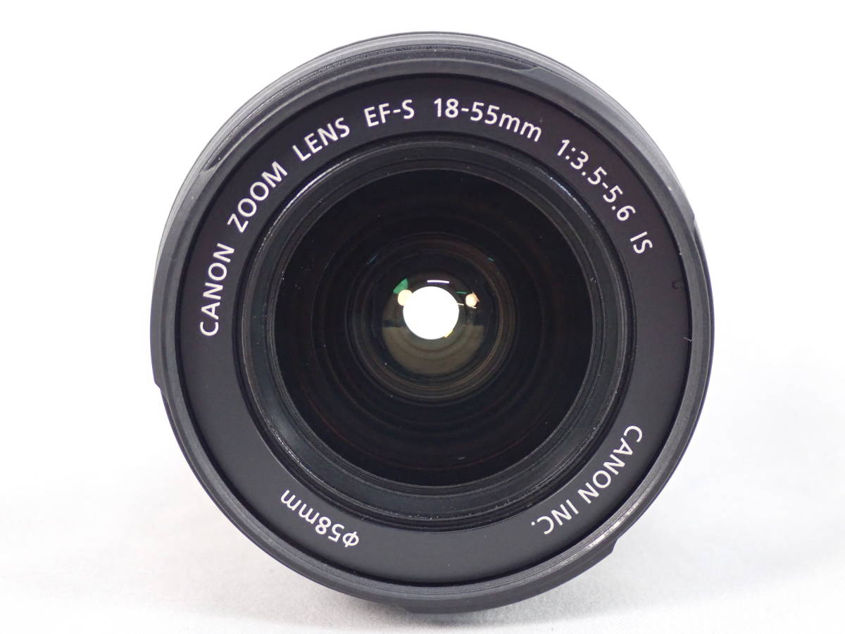 Canon キャノン EOS KissX3 EF-S 55-250mm 1:4-5.6 IS Φ58mm EF-S 18-55mm 1:3.5-5.6 デジタル 一眼レフ カメラ レンズ シャッター確認済_画像7