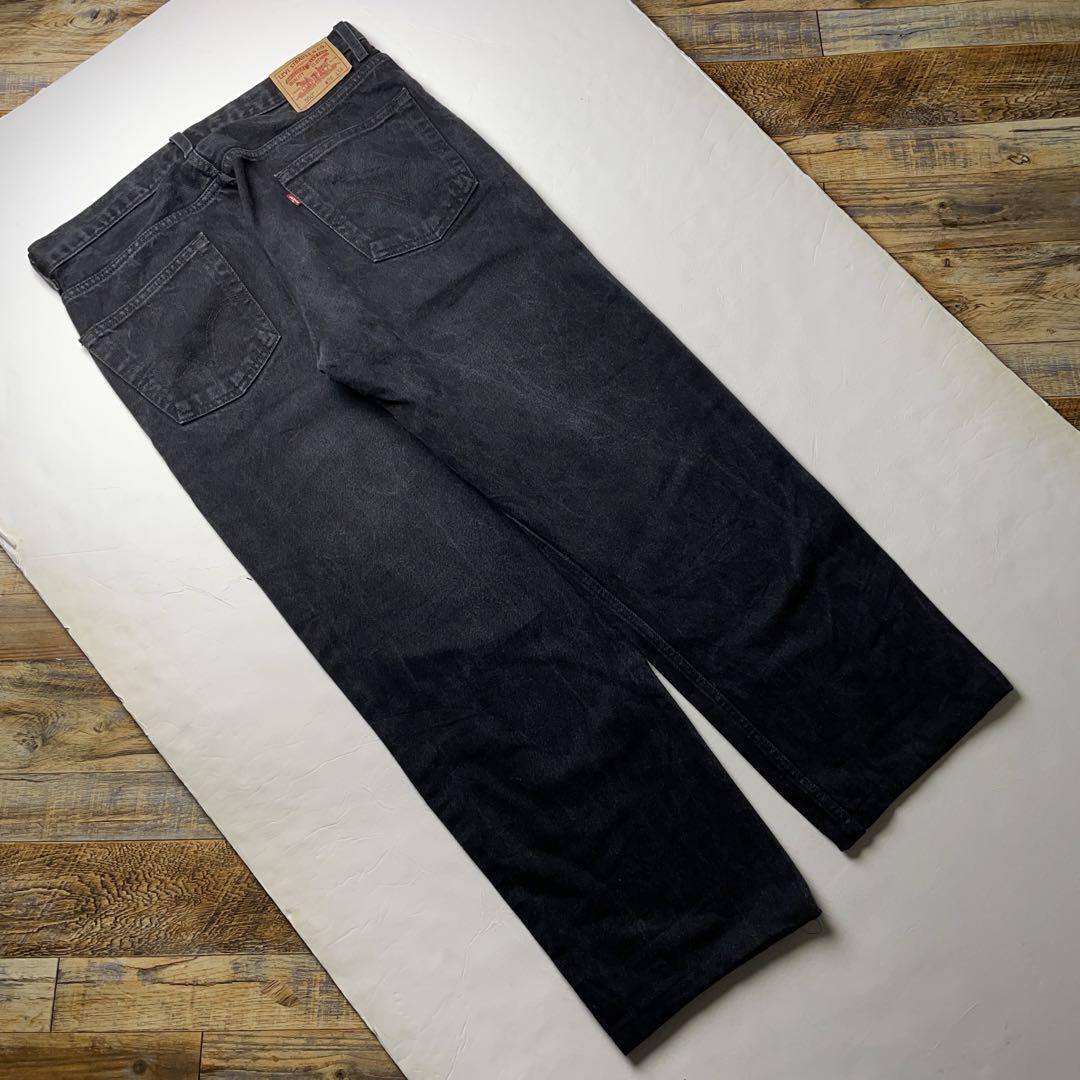 Levi's リーバイス 550 黒 ブラックデニム w36 ジーンズ 古着 Levi's リーバイス 550 黒 ブラックデニム w36 ジーンズ 古着
