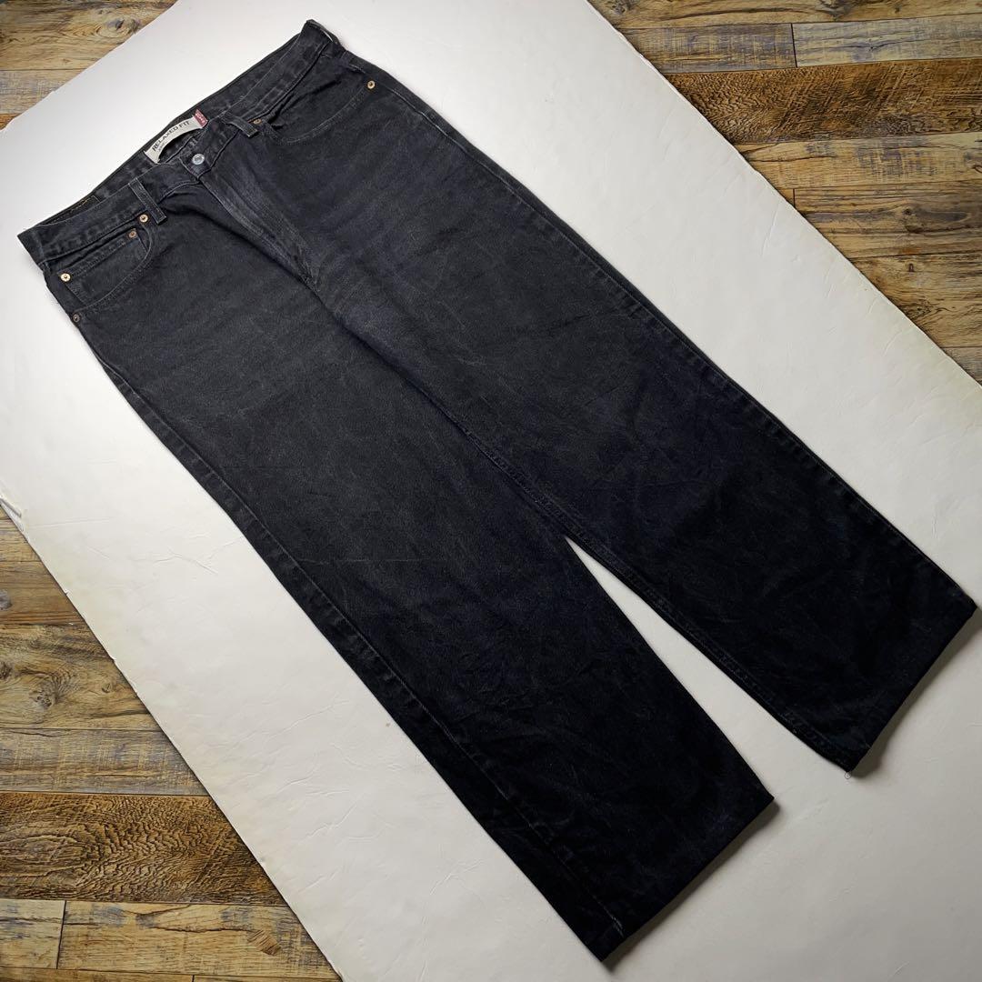 Levi's リーバイス 550 黒 ブラックデニム w36 ジーンズ 古着 Levi's リーバイス 550 黒 ブラックデニム w36 ジーンズ 古着