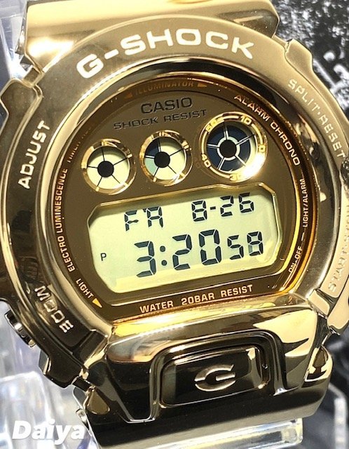 新品 CASIO カシオ 正規品 腕時計 G-SHOCK ジーショック Gショック スケルトン デジタル腕時計 多機能腕時計 クオーツ 20気圧防水 ゴールド_画像1