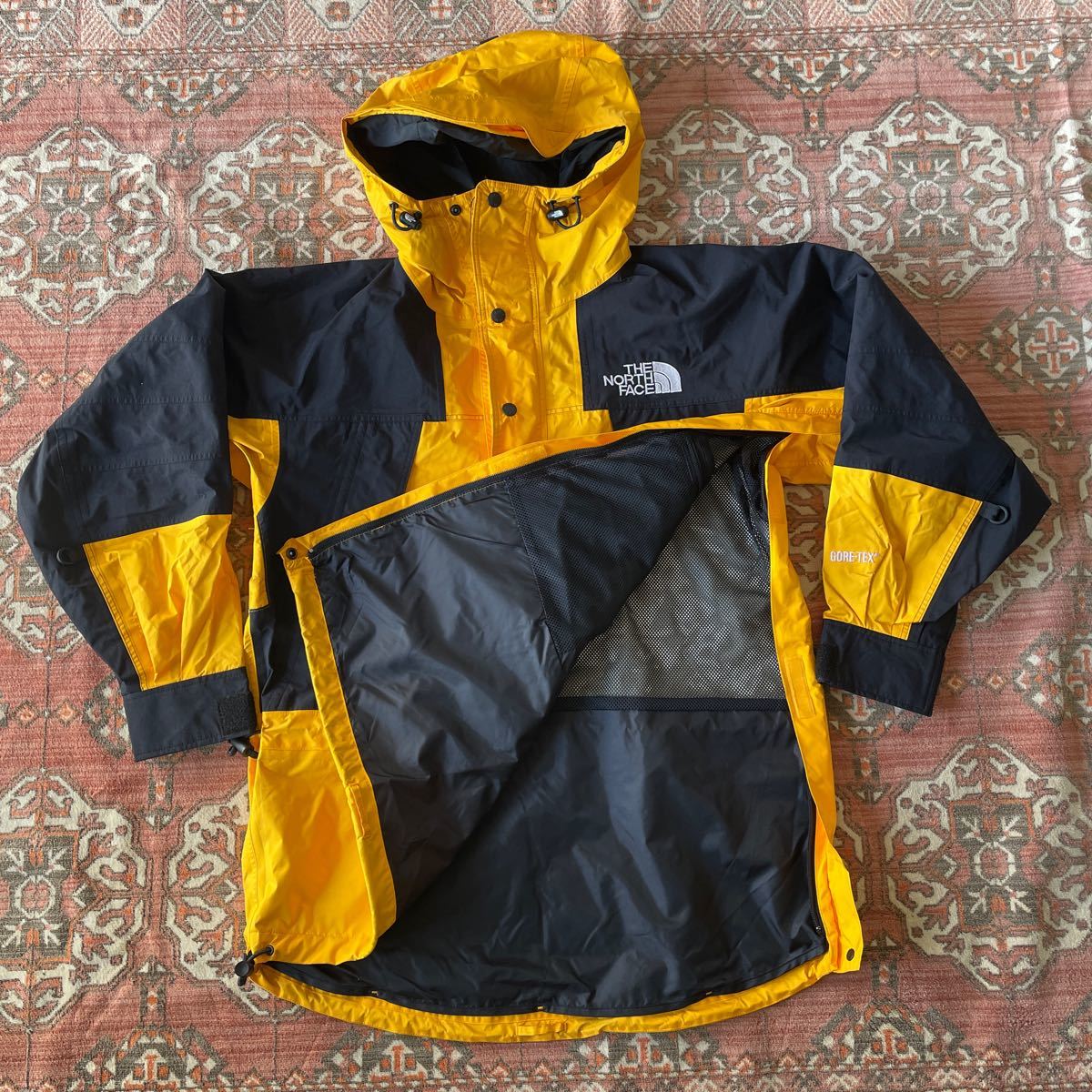 90s THE NORTH FACE TNF ノースフェイス GORE-TEX ゴアテックス　マウンテンパーカー プルオーバー　マウンテンガイド　マウンテンライト